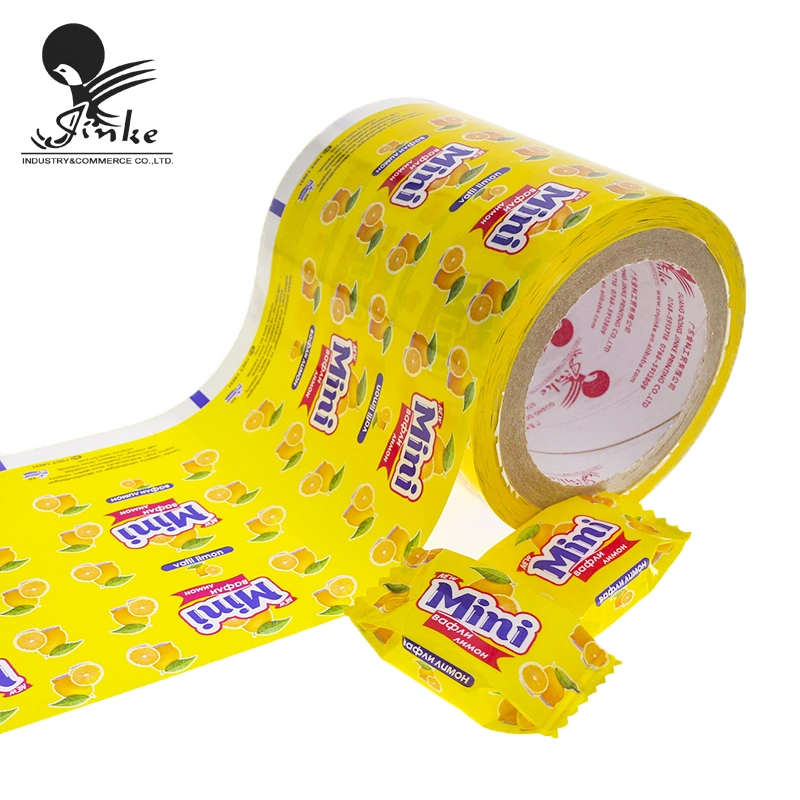 Wholesale Custom Printed Roll Stock Film Roll Laminating Plastic Sachet Bag Food Packaging Roll Film Mylar Metallized Aluminized OPP/BOPP/PE/Pet Film