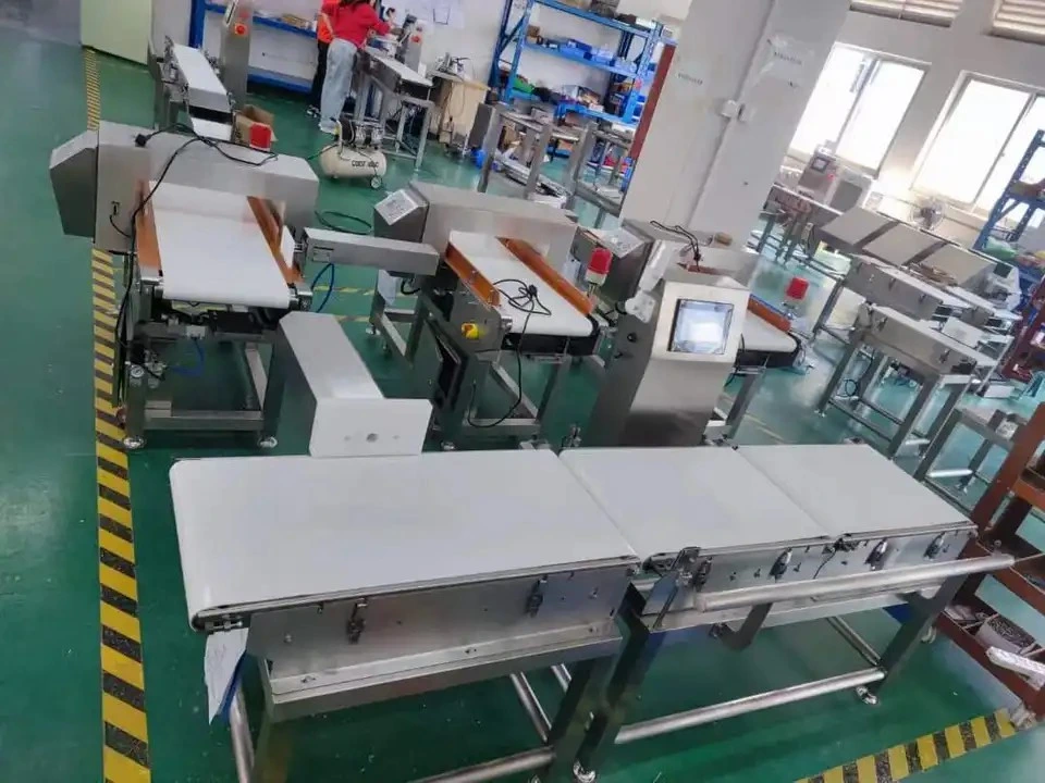 40kg Available Digital Conveyor Belt Checkweigher Raw Meat Seafood Automatic Online Conveying Check Weigher