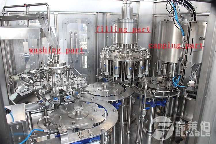3 in 1 Filling Sealing Equipment for Bottling Juice / Tea